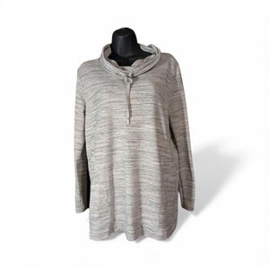 Eddie Bauer Women's Cowl-Neck Lightweight Pullover – Size S (Oversized Fit) – JC